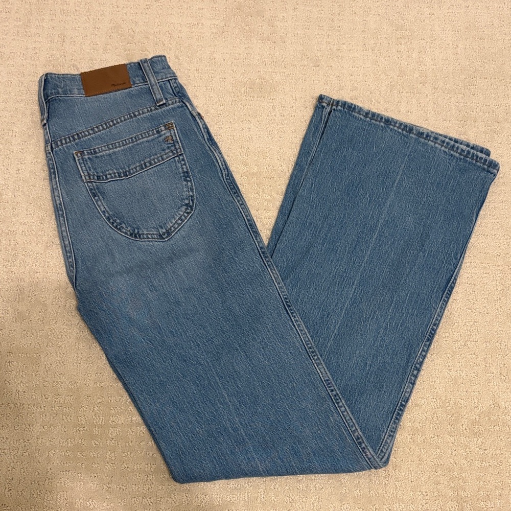 Madewell Light Blue Flare Leg Jeans